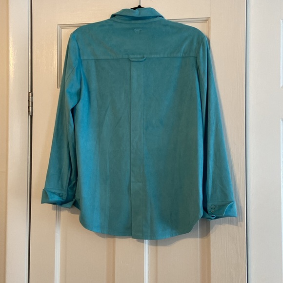 Tyler Boe faux suede shirt - Picture 2 of 4